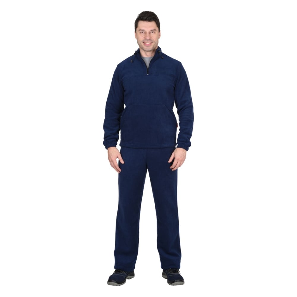 Изображение товара Костюм флисовый СИРИУС куртка и брюки темно-синий рост 182-188