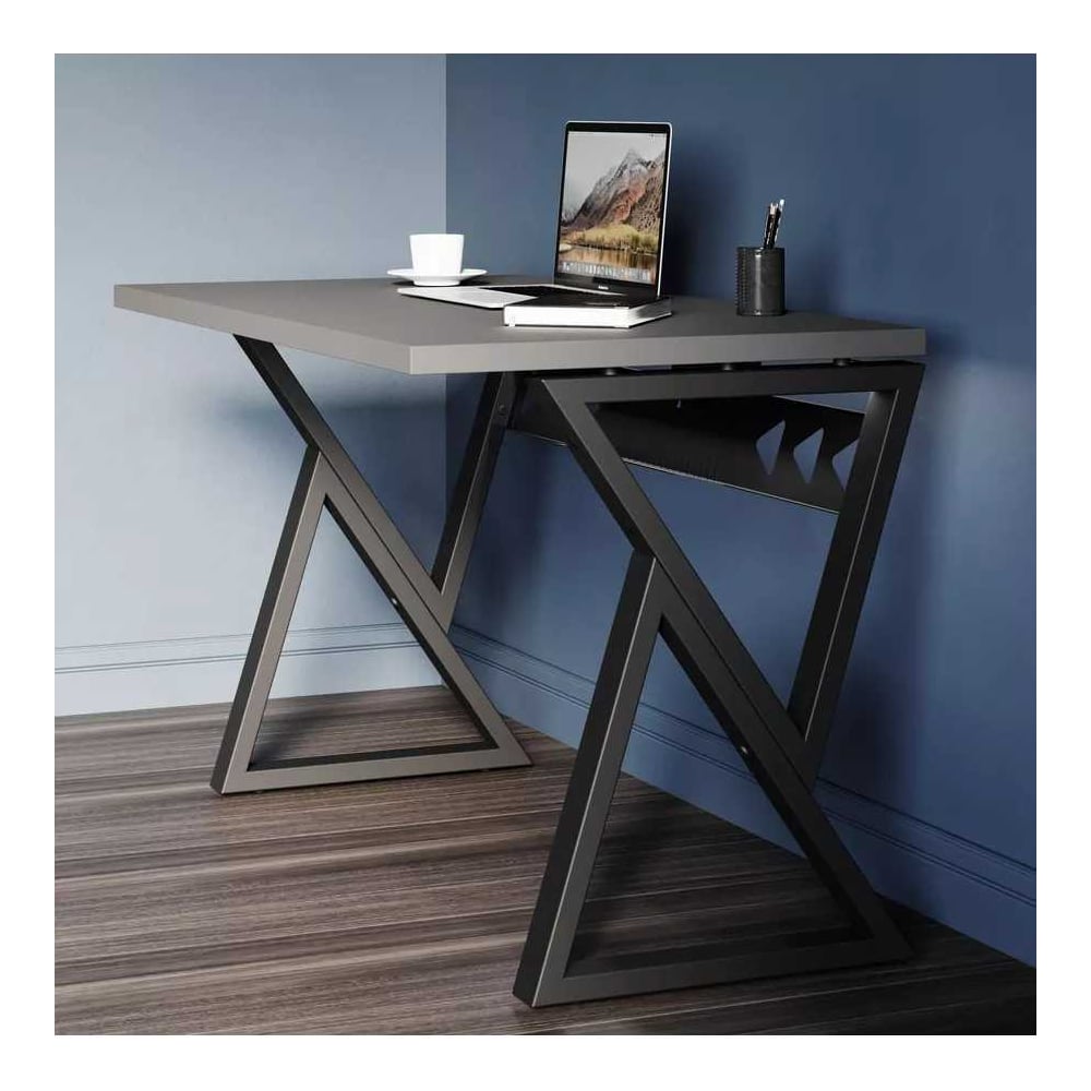 Изображение товара Стол трансформер письменный MAKE MEBEL РОСТА СПК 1200х650х740 вулканический серый