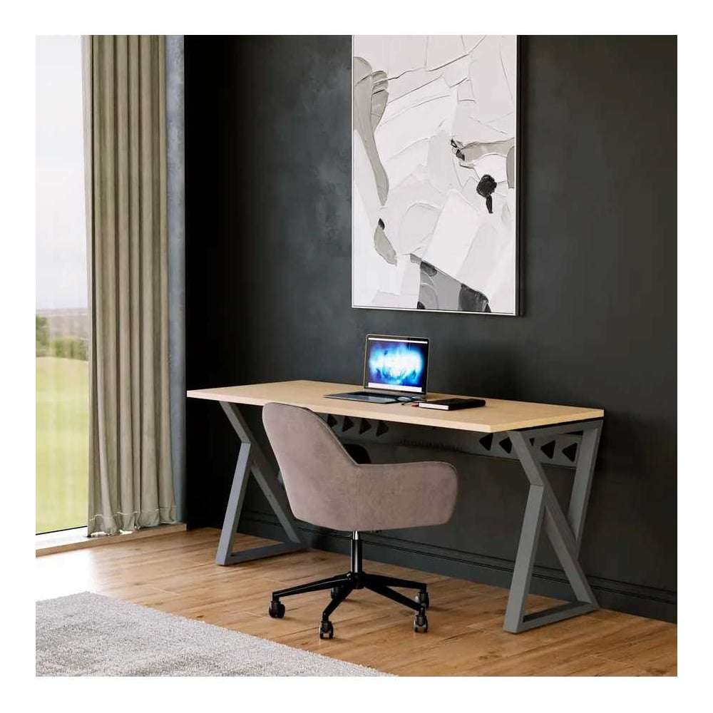 Изображение товара Стол трансформер письменный MAKE MEBEL РОСТА СПК 1200х650х750 дуб Виченца