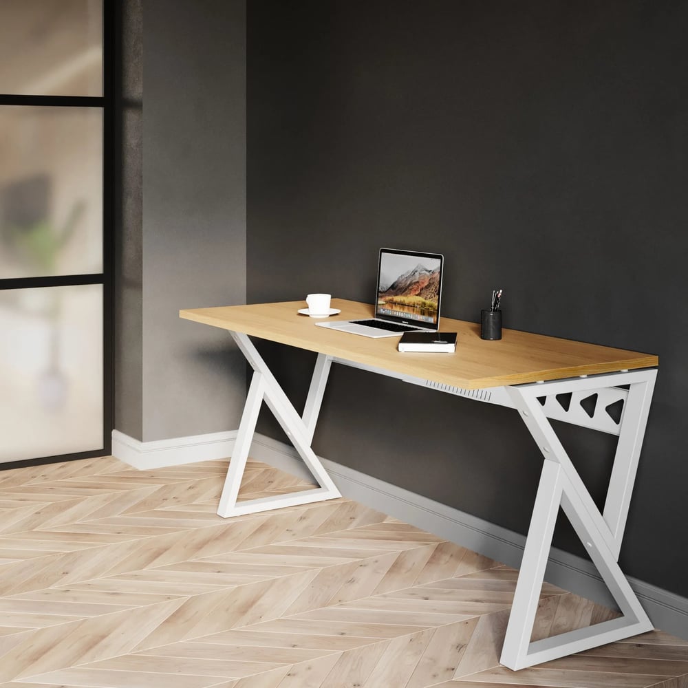Изображение товара Стол трансформер письменный MAKE MEBEL РОСТА СПК 1200х650х750, Дуб Виченца 9016