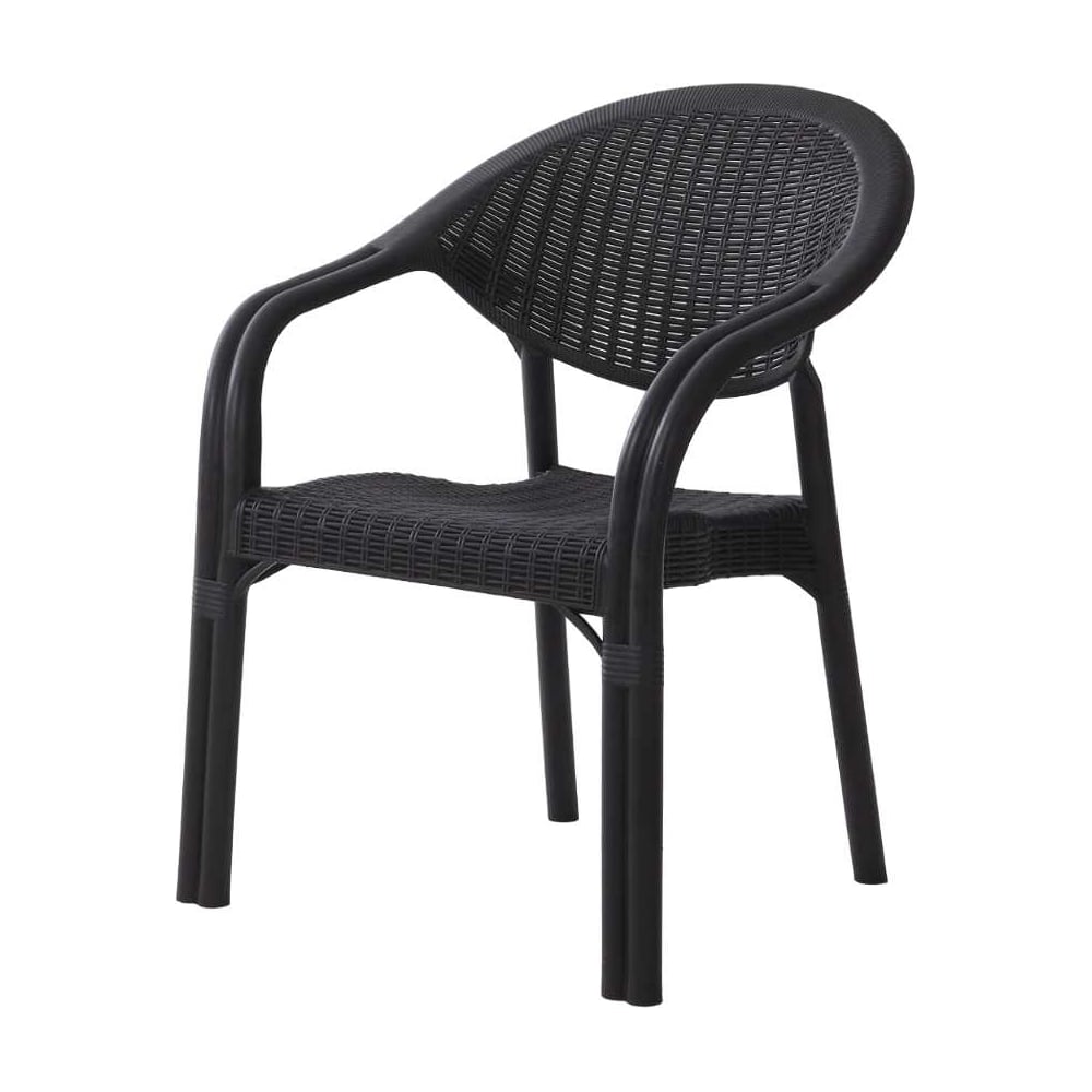 Изображение товара Кресло HENIVER VIVERE SPC-120 водонепроницаемое пластиковое стильное шоколадное