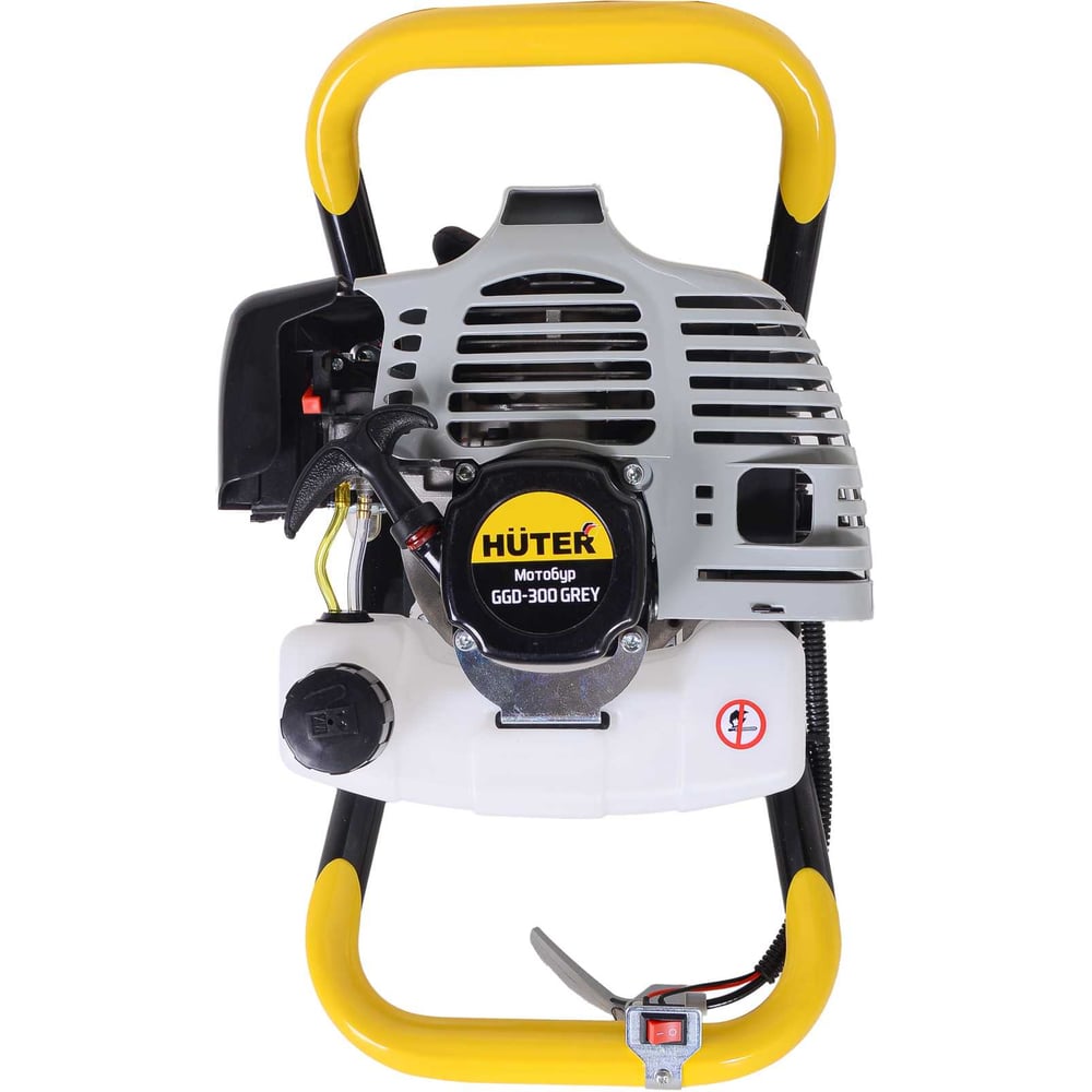 Изображение товара Мотобур Huter GGD-300 Grey 2.7 л.с. 9000 об/мин для земляных работ