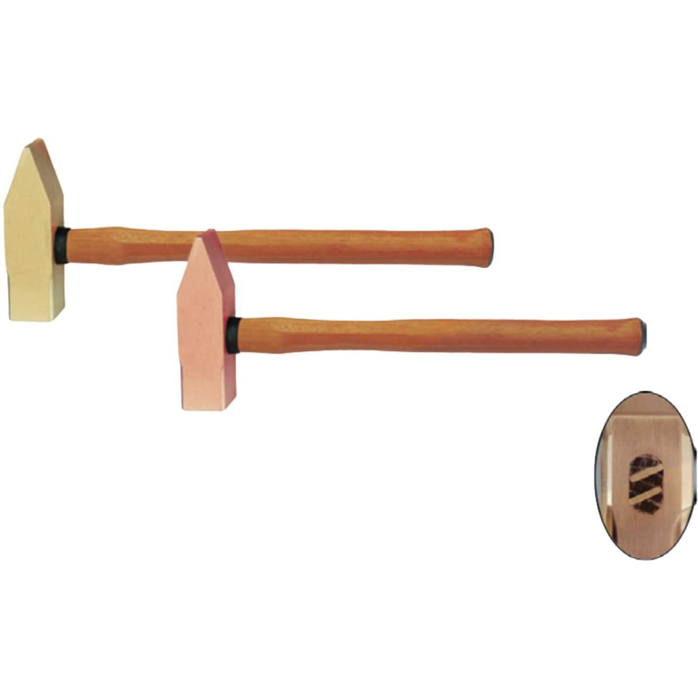 Изображение товара Профессиональный молоток X-Spark с деревянной рукояткой 186A-1008 Be-Cu