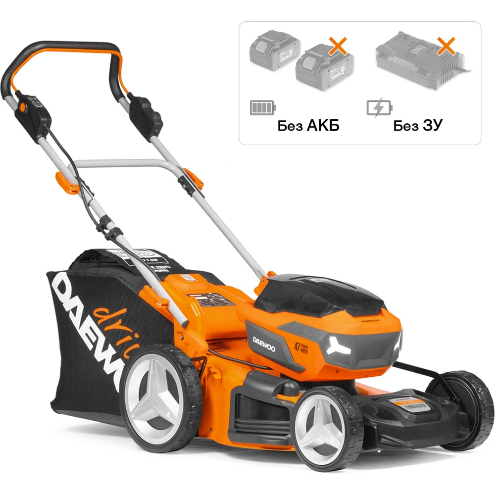 Изображение товара Газонокосилка аккумуляторная DAEWOO без АКБ и ЗУ DLM 5042Li