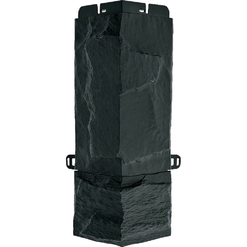 Изображение товара Внешний угол для фасадных панелей Альта Графит Гранит Эко 470х160 мм