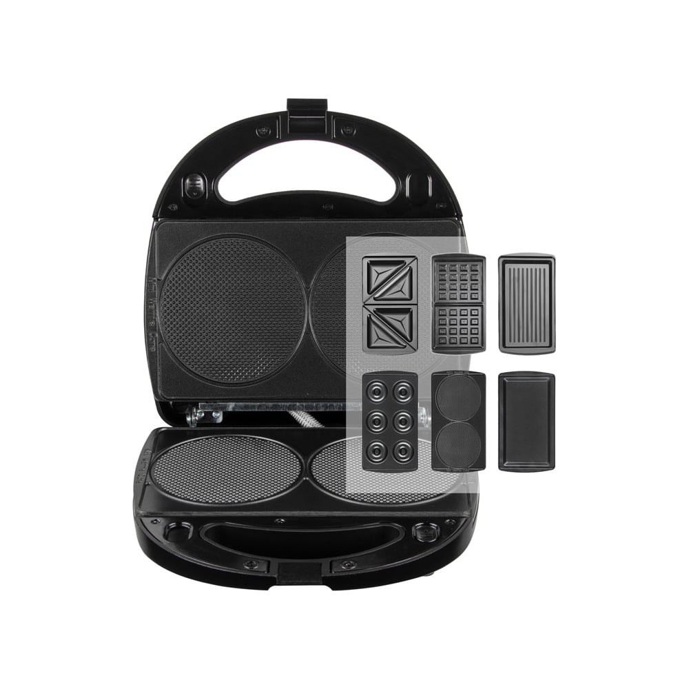 Изображение товара Мультипекарь Redmond MB1203 Черный - съемные пластины, индикатор нагрева