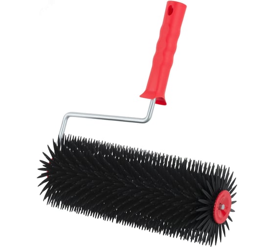 Изображение товара Валик пластиковый игольчатый КУРС Макси, диаметр 123 мм, высота иглы 41 мм, 300 мм 04142