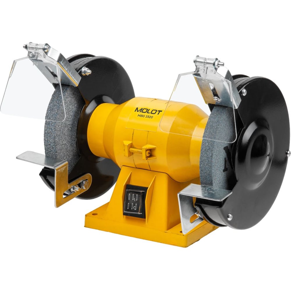 Изображение товара Точильный станок MOLOT MBG 1520 200 Вт для инструментов бытовой