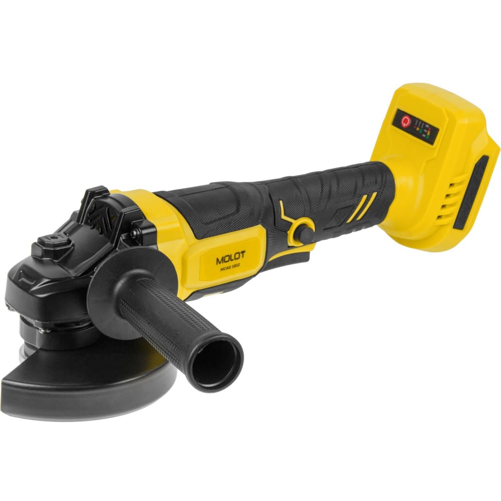 Изображение товара Аккумулярная угловая шлифмашина MOLOT MCAG 1812 XLT Lite SOLO 125 мм