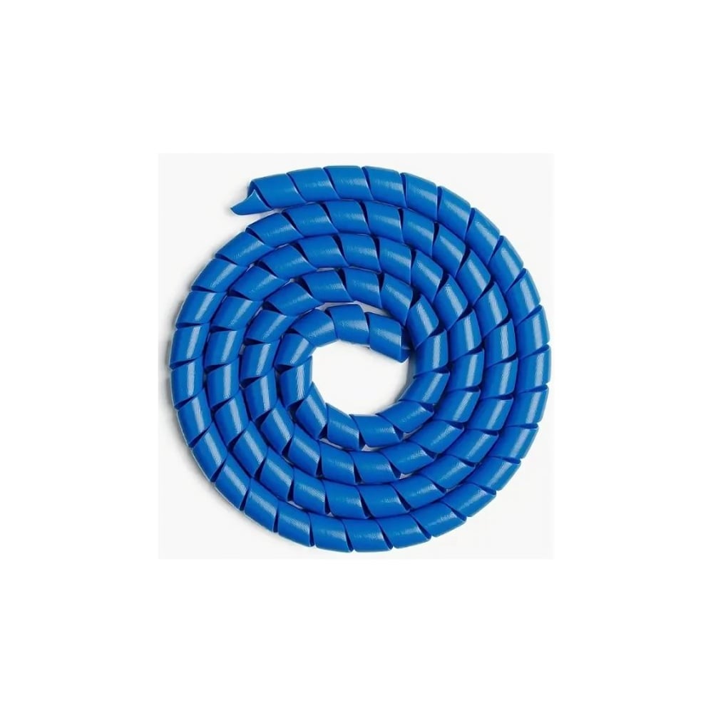 Изображение товара Защитная пластиковая спираль Промрукав 12 мм синяя 2 м
