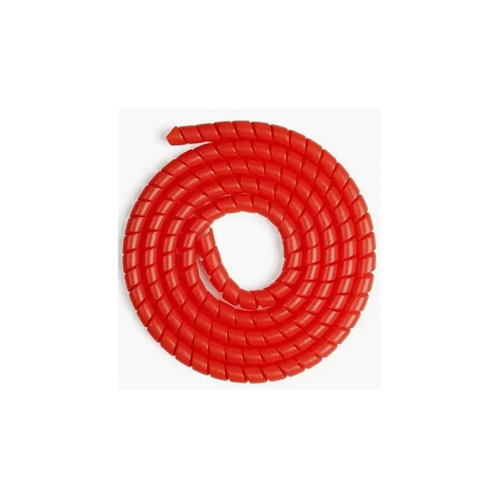 Изображение товара Защитная пластиковая спираль Промрукав 12 мм 2 м красная