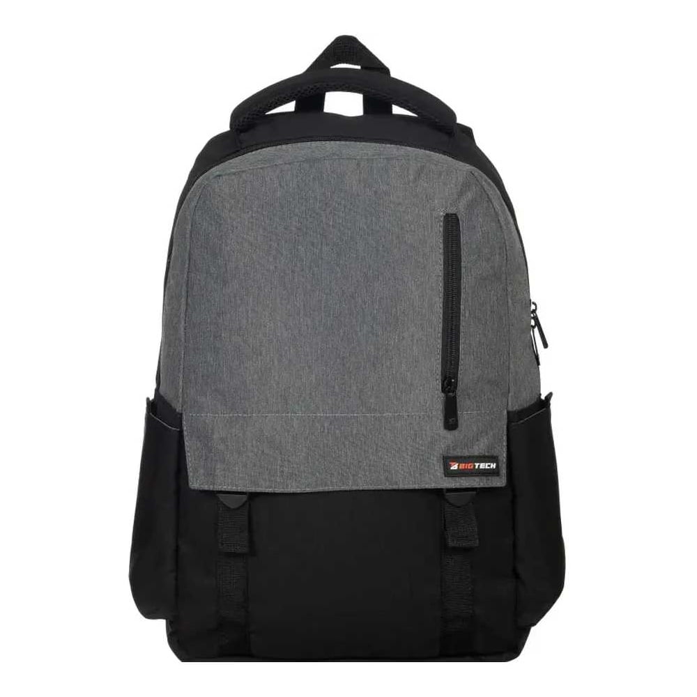 Рюкзак для ноутбука BigTech Special 15.6", LBP-BT-02BKGR, черно-серый 2094236