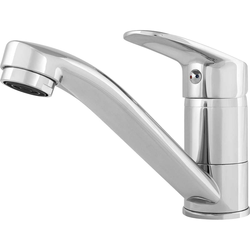 Изображение товара Смеситель для кухни KLIP 1205-01, латунь, хром, однорычажный, излив 150 мм