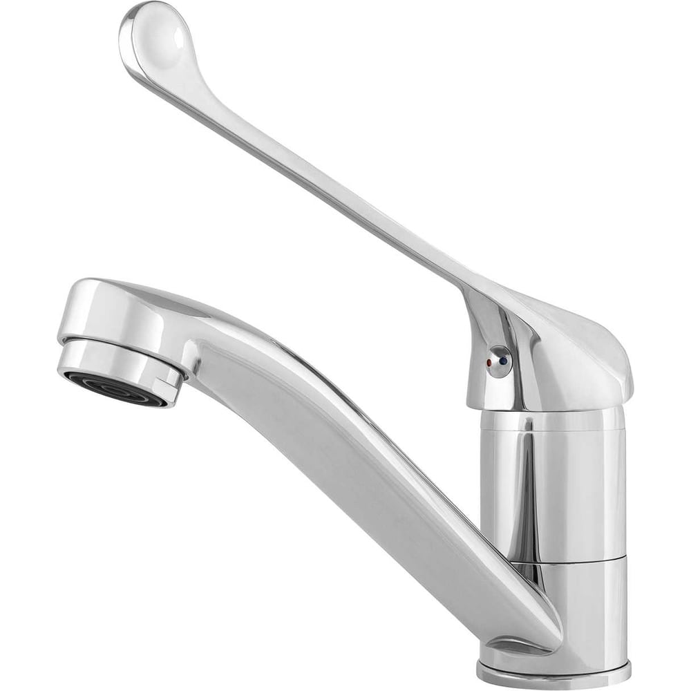 Изображение товара Современный однорычажный смеситель для раковины KLIP 1205-03 хромированный