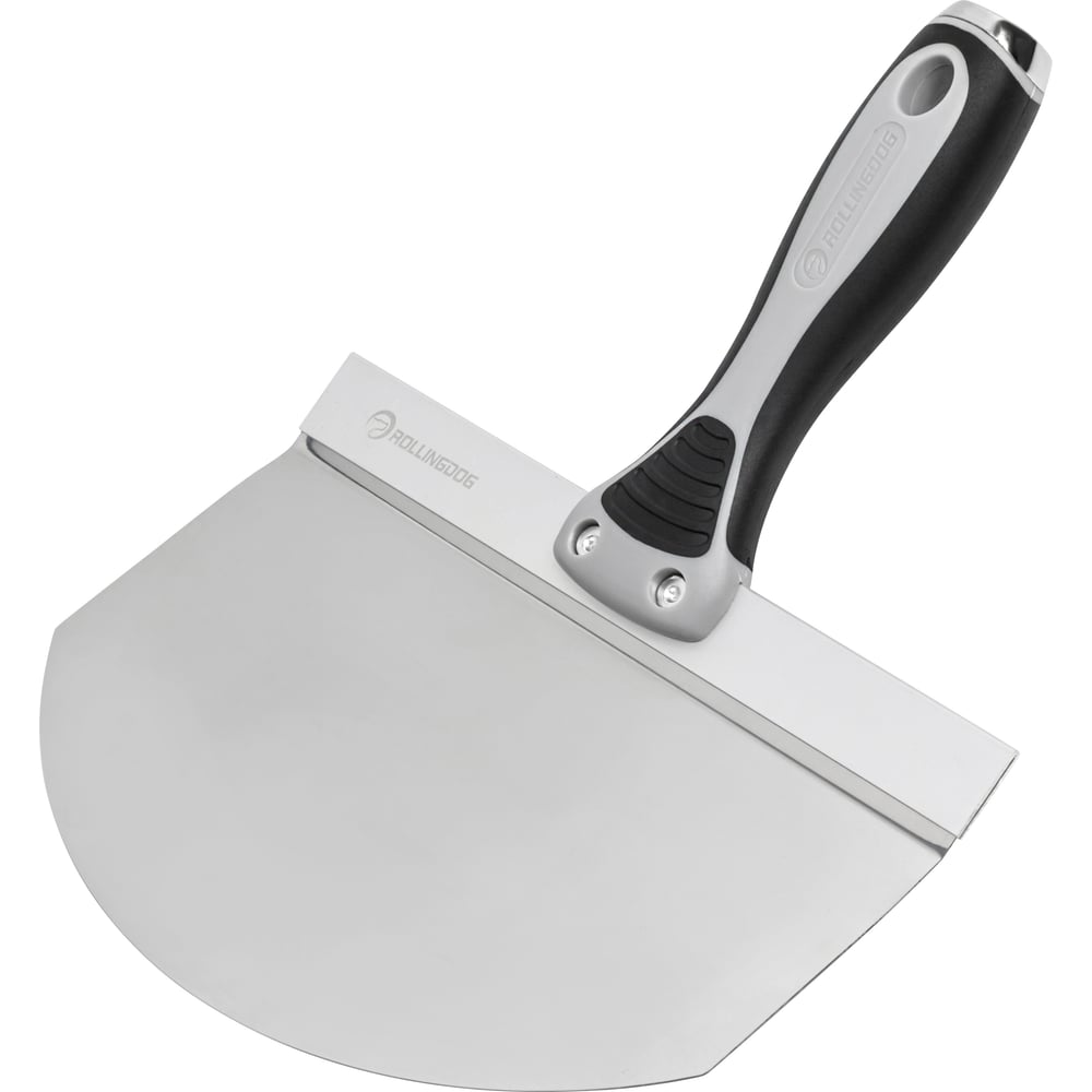 Изображение товара Шпатель полукруглый Rollingdog Professional 8 200 мм нержавеющая сталь