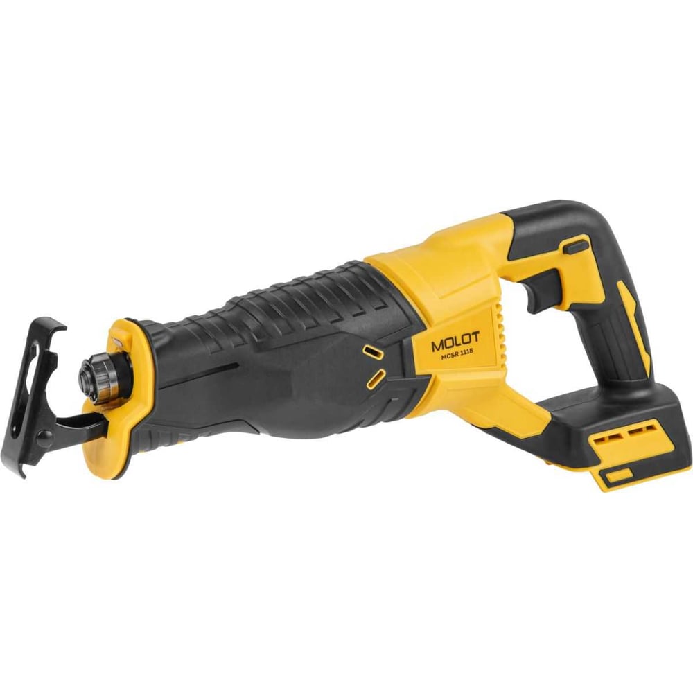 Изображение товара Сабельная пила MOLOT MCSR 1118 XLT Lite SOLO аккумуляторная 18V