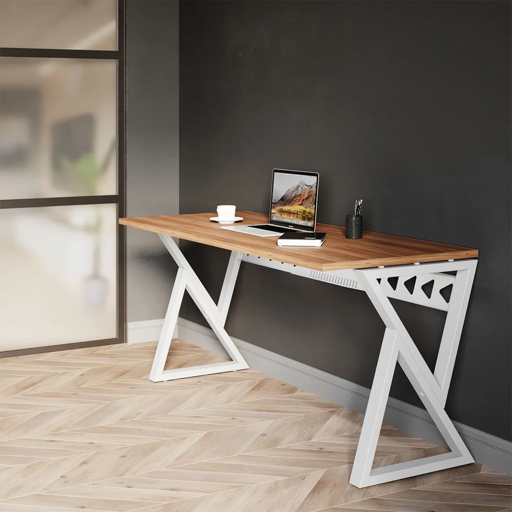 Изображение товара Письменный стол трансформер MAKE MEBEL РОСТА СПК 1800х650х740 орех Дижон