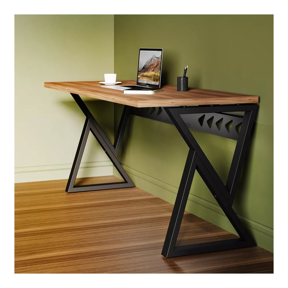 Изображение товара Письменный стол трансформер MAKE MEBEL РОСТА СПК 1800х650х740 орех Дижон