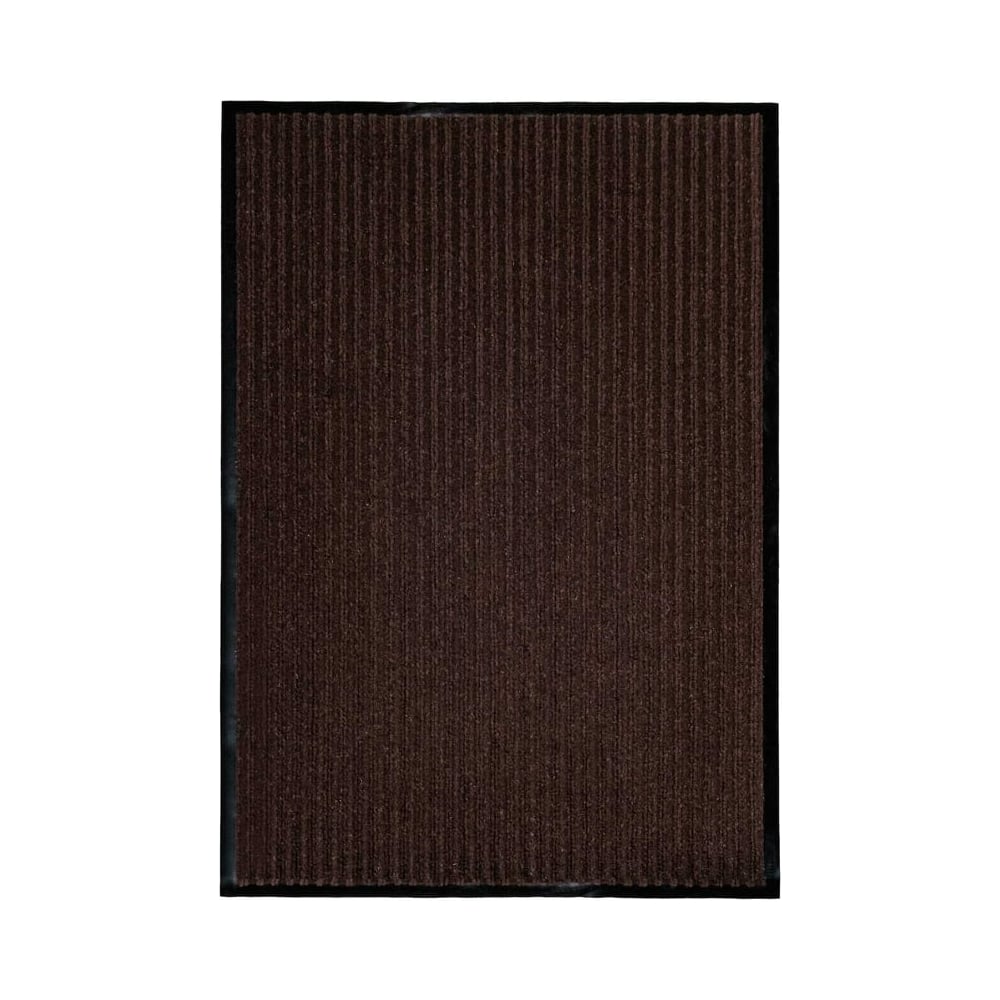 Изображение товара Влаговпитывающий коврик QZRP 100x200 коричневый двухполосный