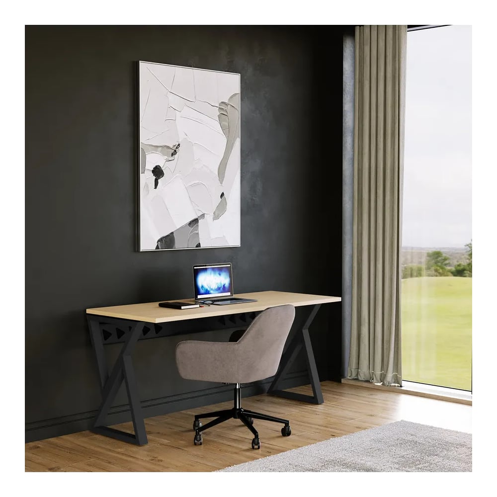 Изображение товара Письменный стол трансформер MAKE MEBEL РОСТА СПК дуб Виченца 1800х650х740