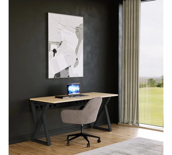 Изображение товара Стол трансформер письменный MAKE MEBEL РОСТА СПК 1800х650х740 Дуб Виченца 7037