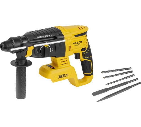 Изображение товара Перфоратор аккумуляторный MOLOT CRH 1814 XLT Lite SOLO 2318033