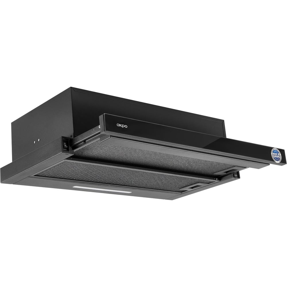 Изображение товара Вытяжка AKPO WK-7 Branco 60 см Современная Встраиваемая Черный