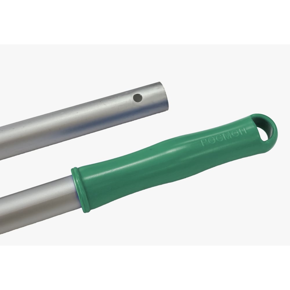 Изображение товара Алюминиевая рукоятка РОСМОП AL-140RG с зеленым наконечником