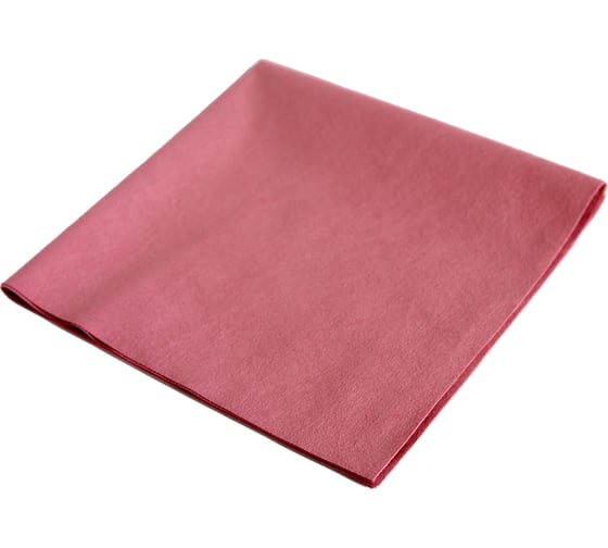 Изображение товара Салфетка для стекла и глянцевых поверхностей РОСМОП красный, 40х40 см (12 шт. в упаковке) MS-40R