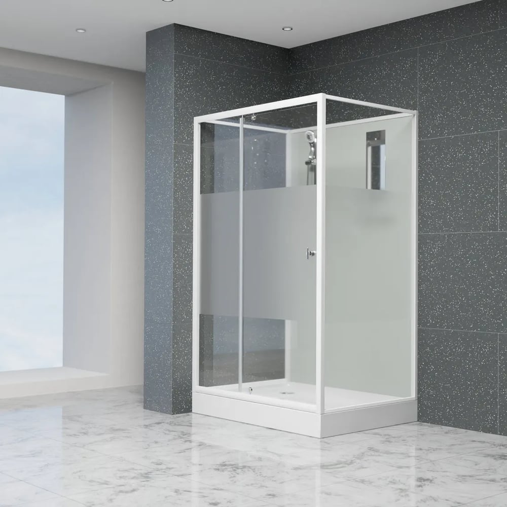 Изображение товара Душевая кабина RGW AN-207-SBr 90x120 см с сатиновым стеклом и акриловым поддоном