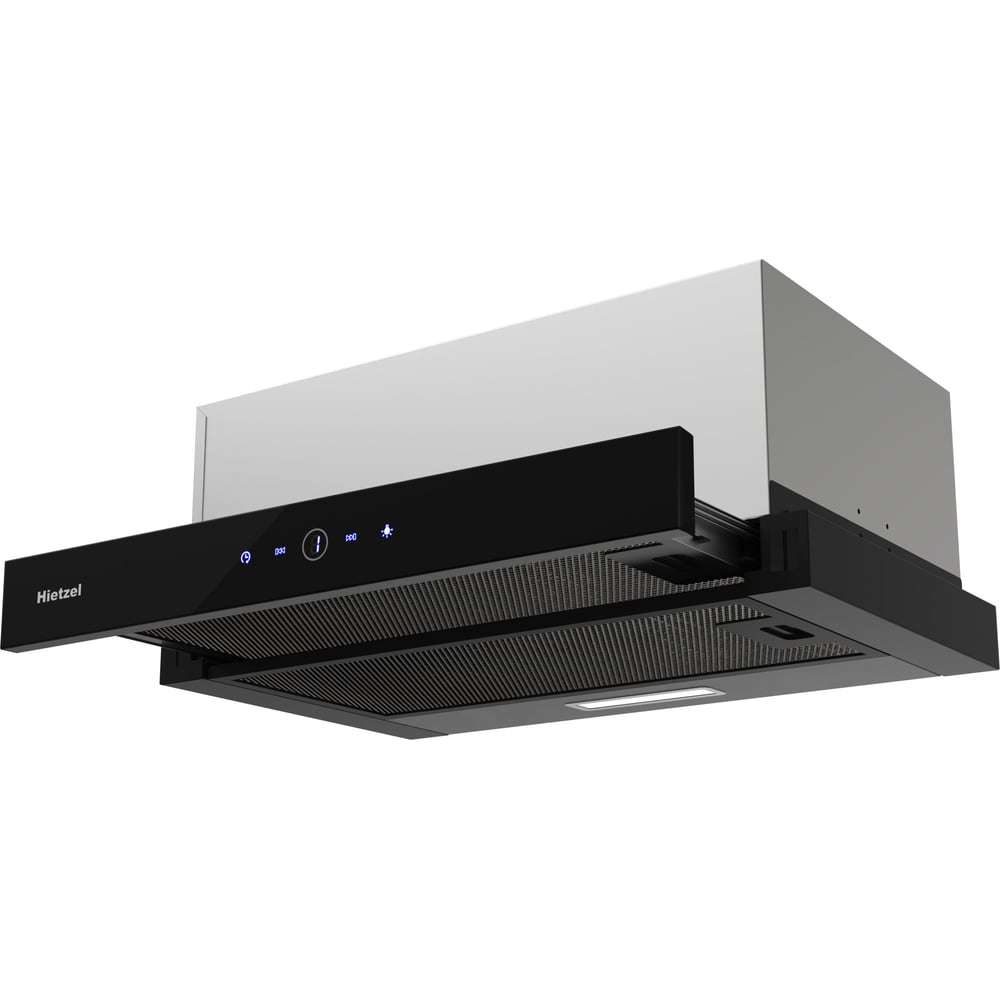 Изображение товара Кухонная вытяжка Hietzel CHT 5001T BL H88 встраиваемая сенсорная черная
