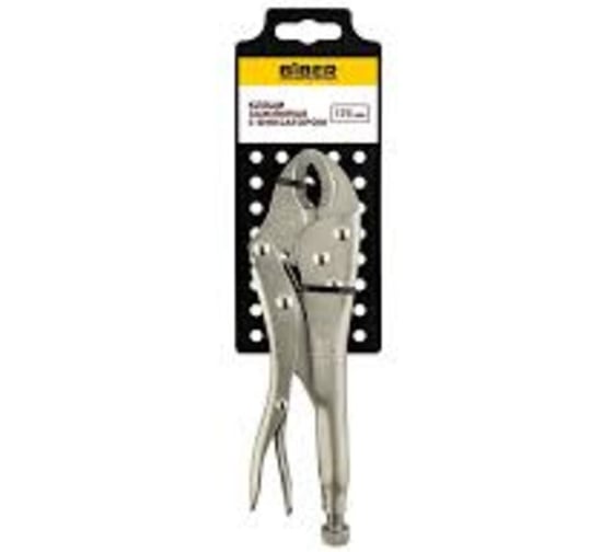 Изображение товара Клещи зажимные с фиксатором Biber БИБЕР 85484 175мм (6/60) тов-225589