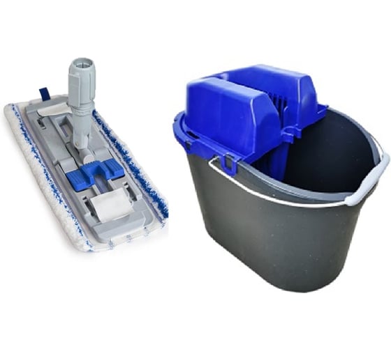 Изображение товара Комплект для ручной мойки пола РОСМОП синий Pro-15B