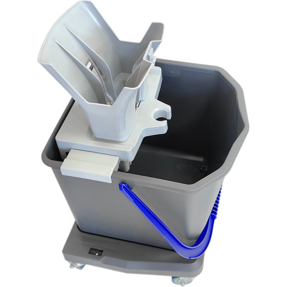 Изображение товара Комплект для уборки пола РОСМОП колесная база ведро 25 л WRQL Pro-25LB