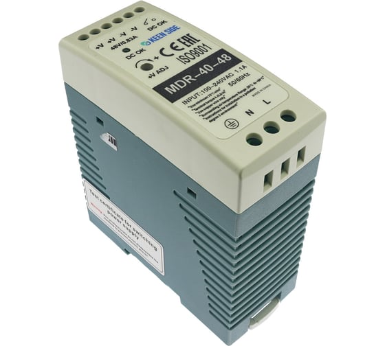 Изображение товара Блок питания на DIN рейку KEEN SIDE MDR-40-48 150731