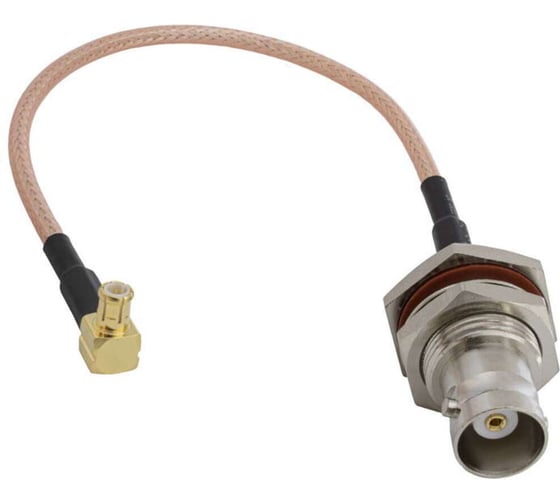 Изображение товара Разъем RUICHI BNC-JKY/MCX-PR RG316 15cm 124608