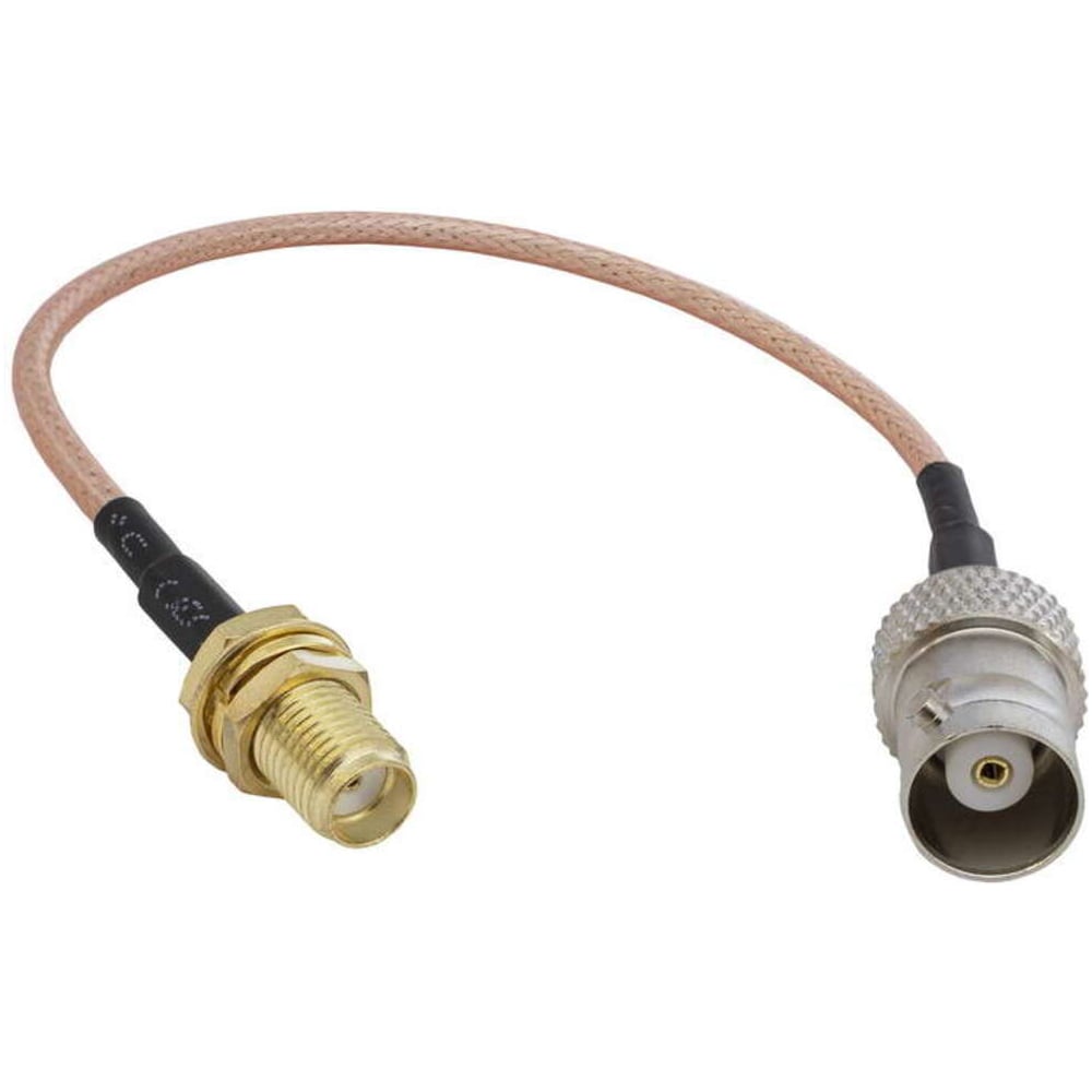 Изображение товара Разъем RUICHI BNC-J/SMA-JKY RG316 15 см надежное высокочастотное соединение