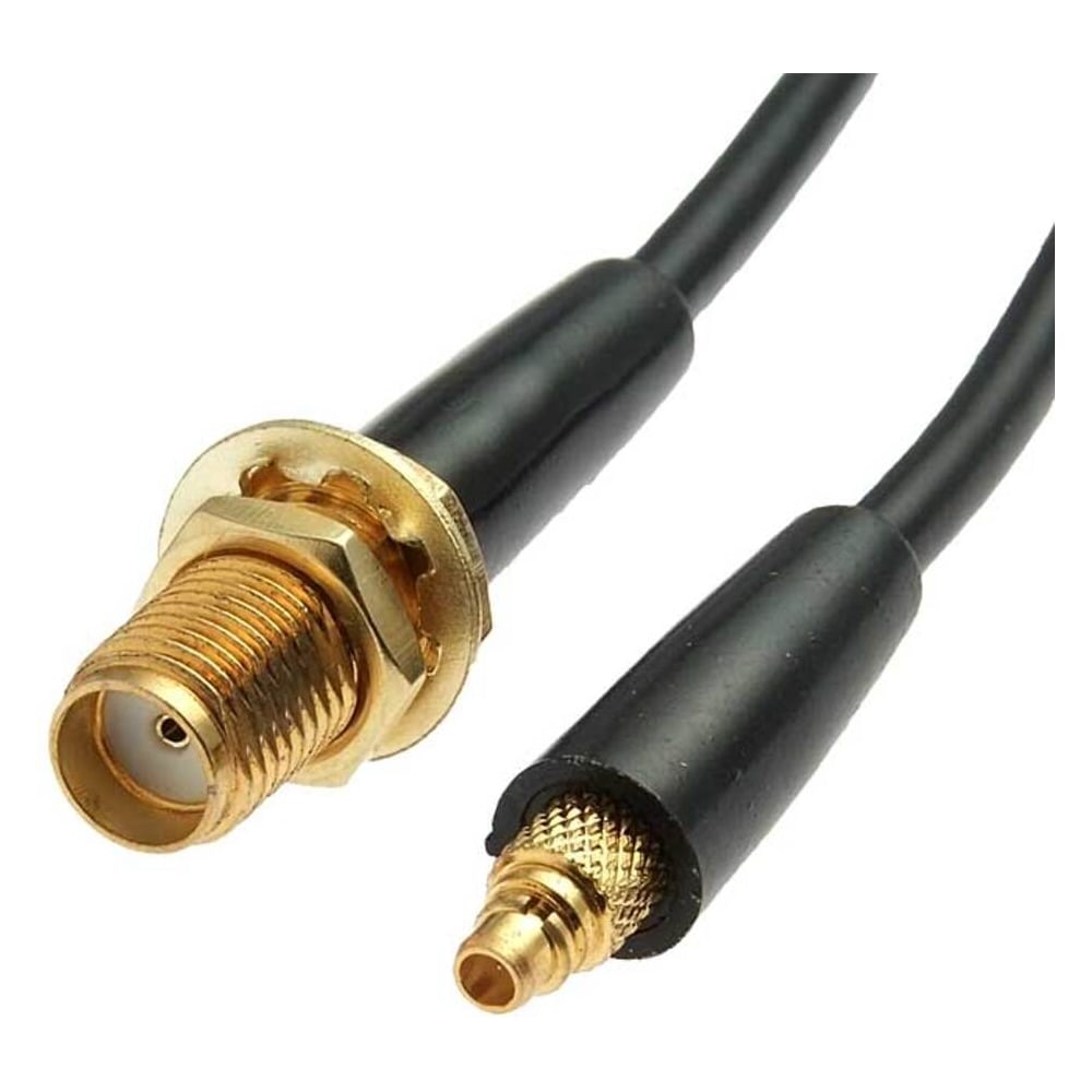 Изображение товара Разъем MMCX-M/SMA-F RG-174U 15см для радиотехники и телекоммуникаций