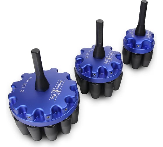 Изображение товара Набор расширителей для туб Buschmann tools PipeXpand PRO SET - 60, 80, 100 4090