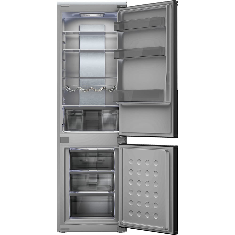 Изображение товара LEX LBI177. 3ID Grey CHAN000002 - вместительный встроенный холодильник, 232 л