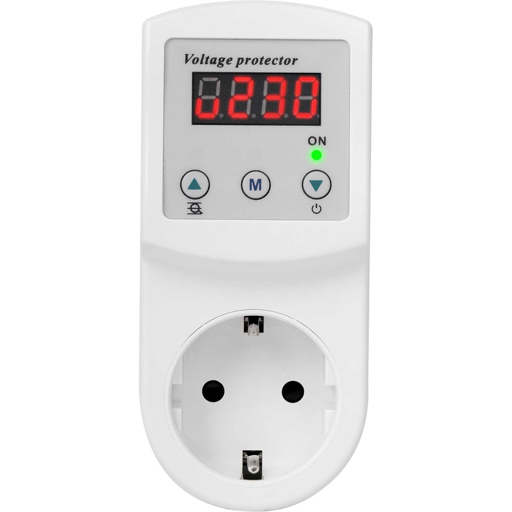 Изображение товара Реле контроля напряжения РЕЛЕОН RV611823016 230В 16А с цифровым дисплеем