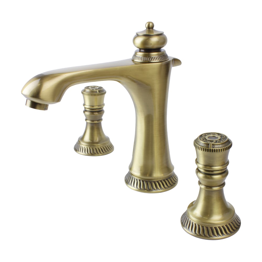 Изображение товара Смеситель BRONZE DE LUXE ROYAL на 3 отверстия для раковины хромированный бронза