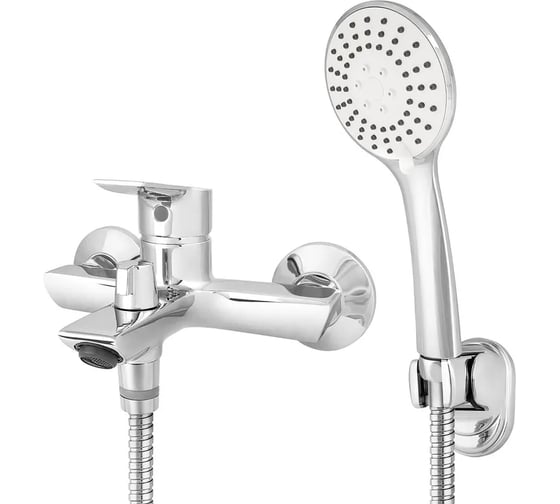 Изображение товара Смеситель для ванны Mix&Fix МИКС ЭНД ФИКС 3201 Тау одноручный с аксессуарами, (картридж d=35мм) тов-228252