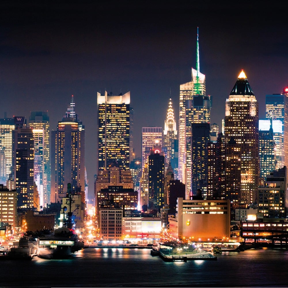 Изображение товара Кухонный фартук АБС STELLA Light Город 600x3000x0,75мм влагостойкий моющийся