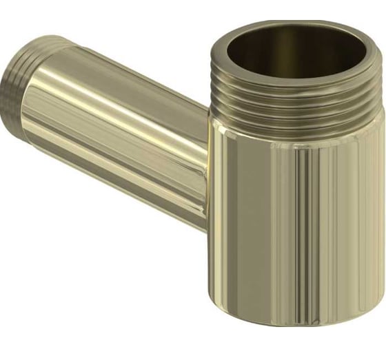Изображение товара Уголок переходной Сунержа н/ж G 1 нар.р/ G 3/4 нар.р, L-60 мм Шампань 020-1506-0134