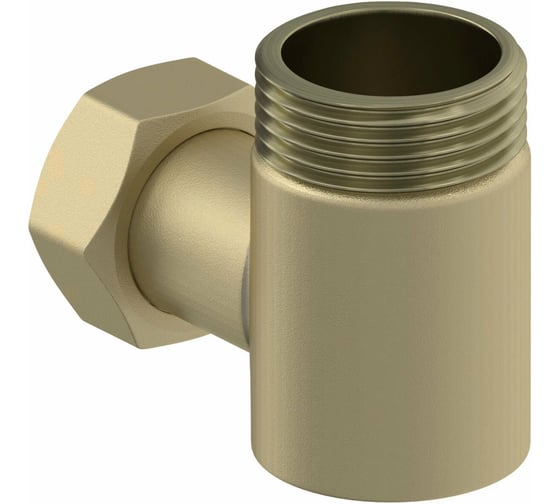 Изображение товара Уголок переходной Сунержа н/ж G 1 нар.р/G 3/4 н. г. Матовая шампань 022-1505-0134