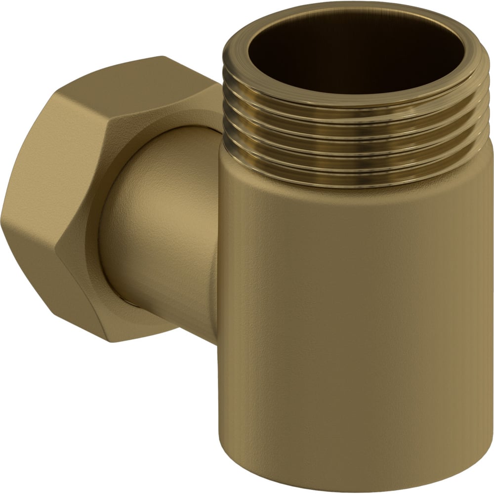 Изображение товара Уголок переходной Сунержа Золотой шёлк 1/Г 3/4 н.г. латунь