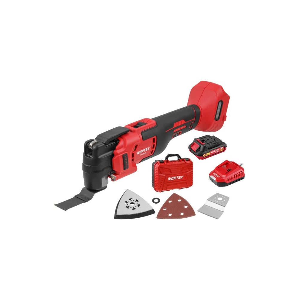 Изображение товара Аккумуляторный реноватор MOLOT CSM 3018 с набором из 3 насадок и подсветкой