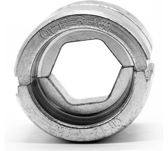 Изображение товара Матрица ЮМП ЭЛЕКТРО для ТМЛ наконечников R-типа 185 мм² для гидравлических прессов 120 кН, шестигранник elc12-R-185