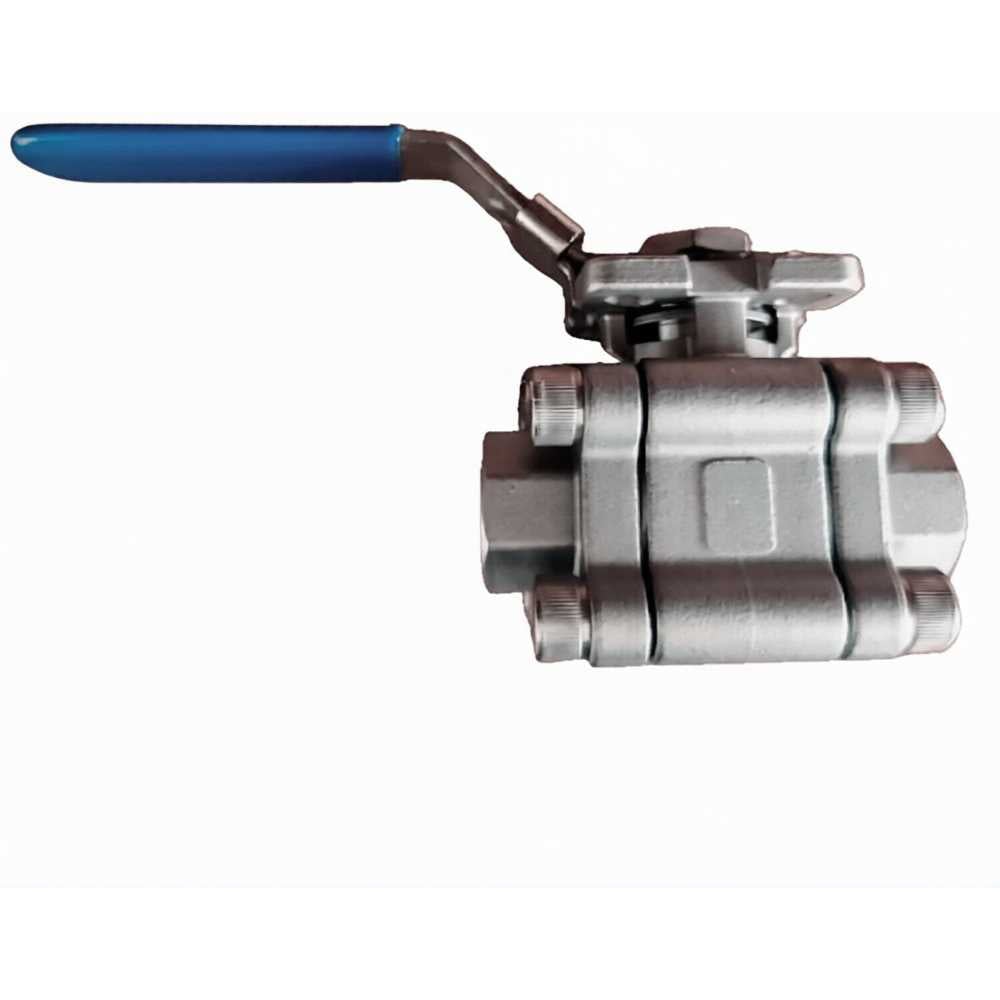 Изображение товара Кран шаровой DN.ru 316-316-PTFE-FP-SW-ISO-H Ду40 Ру63 под приварку